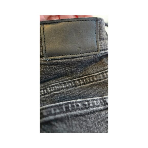 Madewell 26 Women's "The Perfect Vintage Jean" High-Rise Medium Wash Black - Picture 6 of 6